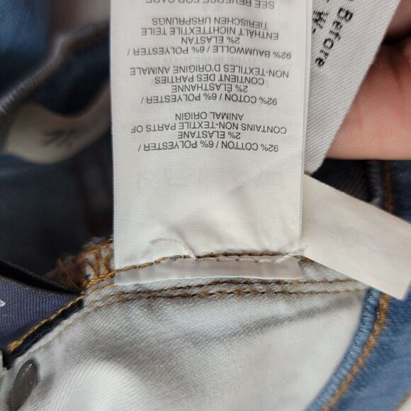 Madewell Women's 9" High Rise Skinny Jeans Size 24 Medium Wash Blue Denim 25x28 - Picture 6 of 11